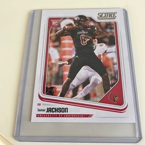 Lamar jackson rookie card panini
